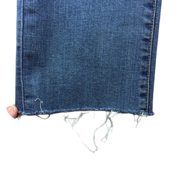 GAP Classic Straight Crop Raw Hem Women's Size 28 - Picture 4 of 10